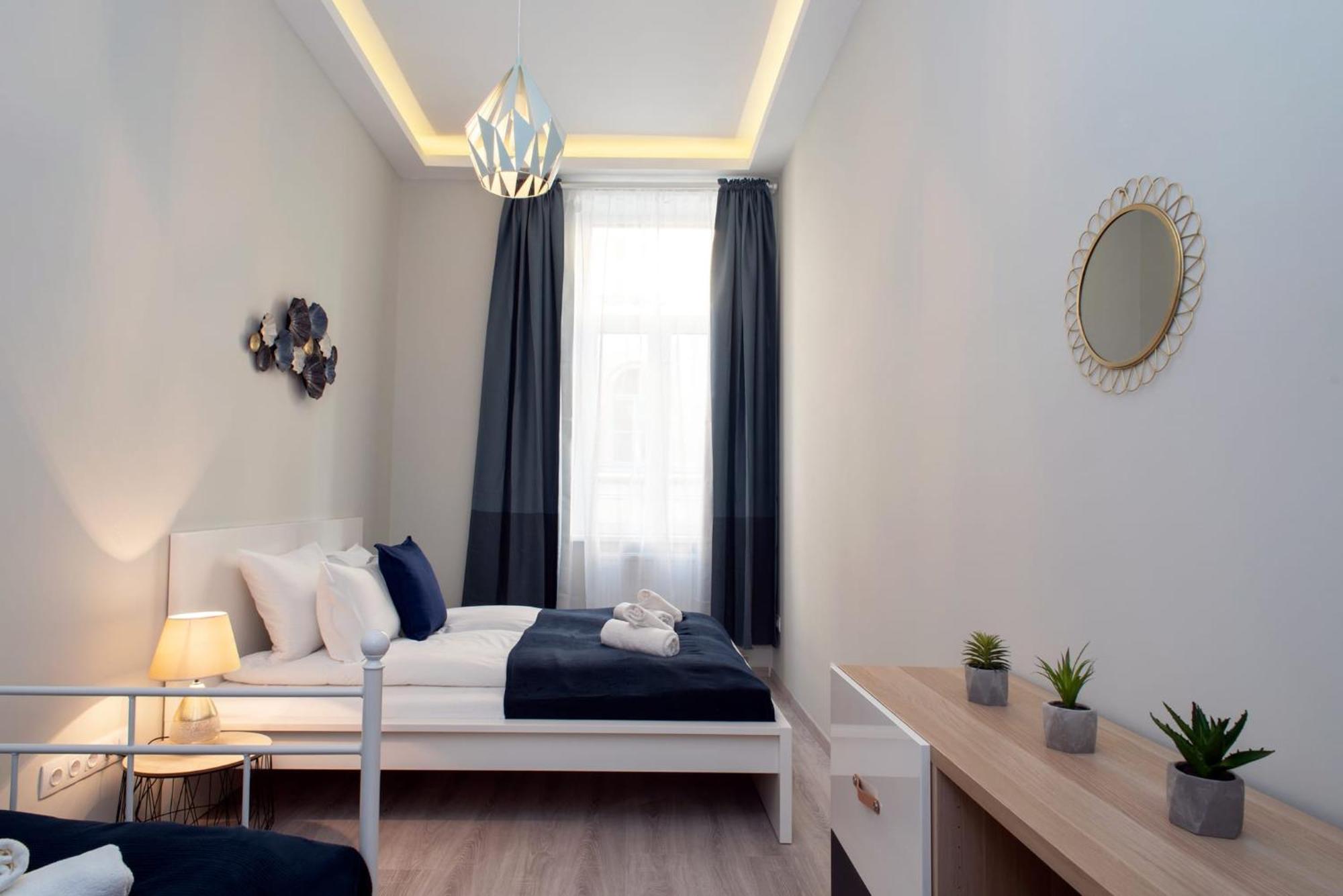 Very Central New And Large Ac Apartment Boedapest Buitenkant foto