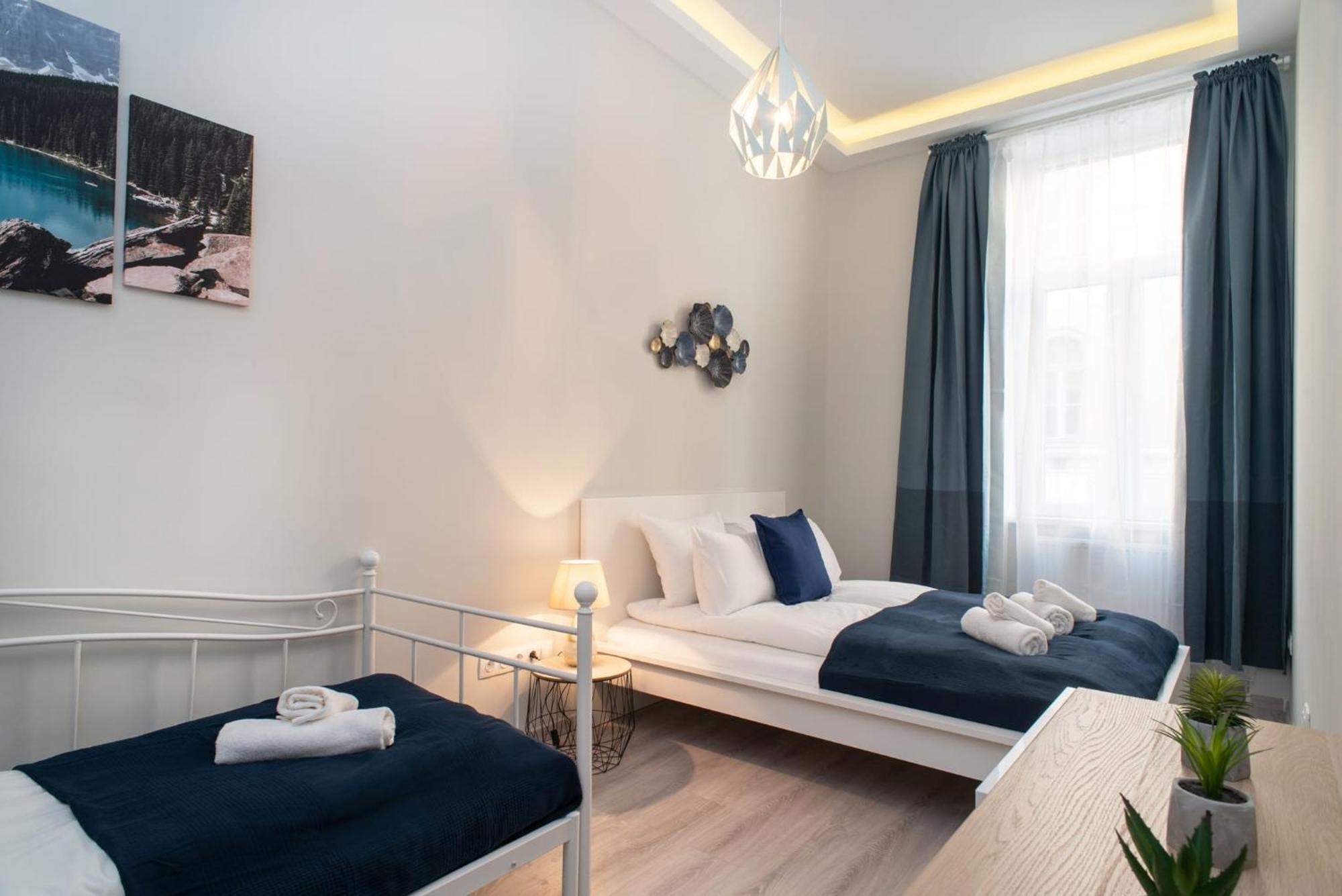 Very Central New And Large Ac Apartment Boedapest Buitenkant foto